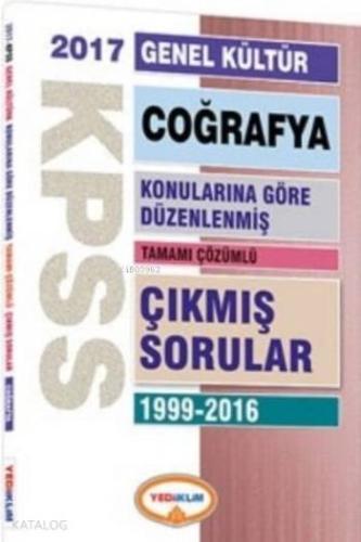 KPSS Genel Kültür Coğrafya 2017; Konularına Göre Düzenlenmiş Tamamı Çö
