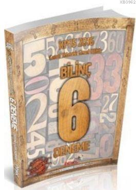 Kpss Genel Kültür Genel Yetenek Bilinç 6; Çözümlü Deneme 2016