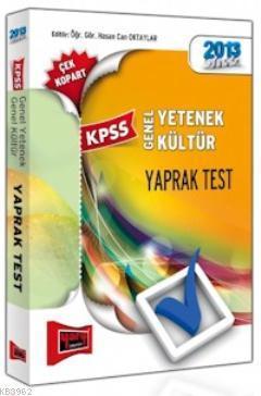 KPSS Genel Kültür Genel Yetenek Çek Kopar Yaprak Test 2013