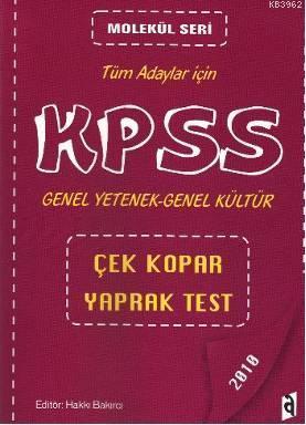 Kpss Genel Yetenek Genel Yetenek; Çek Kopar Yaprak Test
