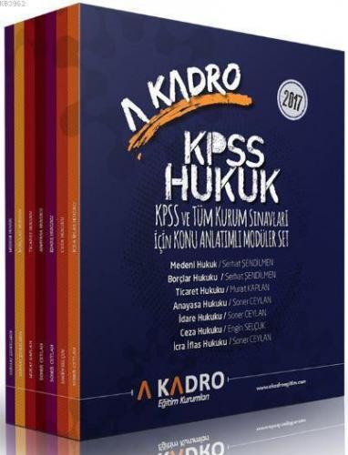 Kpss Hukuk Konu Anlatımlı Modüler Set