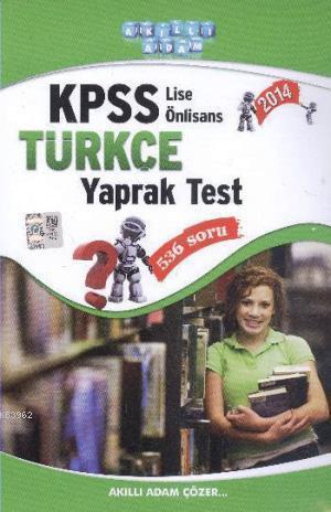KPSS Lise Önlisans Türkçe Yaprak Test
