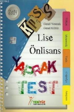 KPSS Lise - Önlisans Yaprak Test