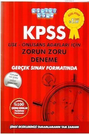 KPSS Lise Önlisans Zorun Zoru Deneme