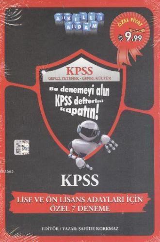 KPSS Lise ve Ön Lisans Adayları İçin Özel 7 Deneme 2014