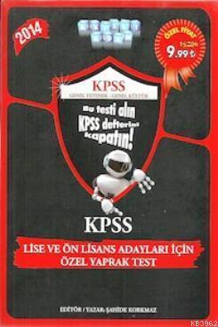 KPSS Lise ve Önlisans Yaprak Test