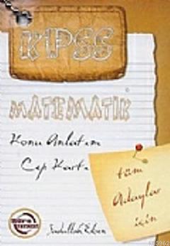 KPSS Matematik Konu Anlatım Cep Kartı