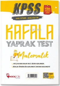 KPSS Matematik Öğreten Yaprak Test