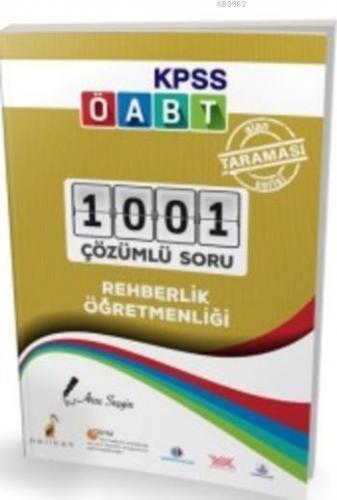 KPSS ÖABT  Rehberlik Öğretmenliği Alan Taraması Serisi 1001 Çözümlü Soru 2018