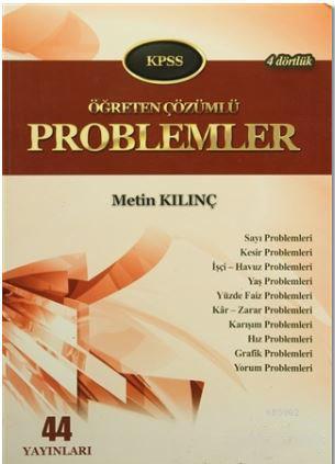 KPSS Öğreten Çözümlü Problemler