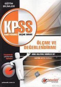 KPSS Ölçme ve Değerlendirme Konu Anlatımlı Modüler Set; Eğitim Bilimleri