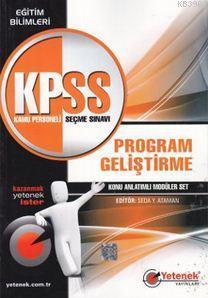 KPSS Program Geliştirme Konu Anlatımlı Modüler Set; Eğitim Bilimleri