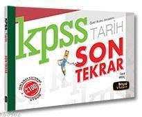 KPSS Tarih Son Tekrar Konu Anlatımlı; 2015