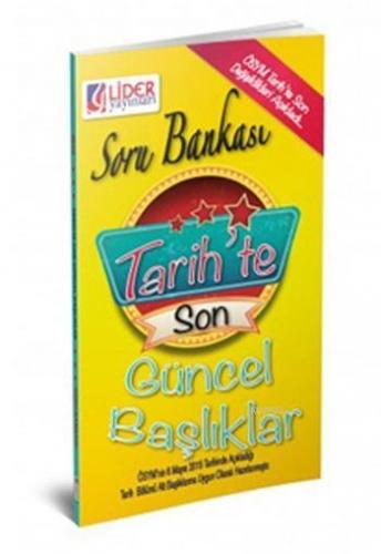 KPSS Tarihte Son Güncel Başlıklar Soru Bankası 2015