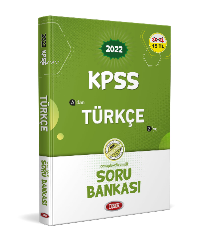 KPSS Türkçe Soru Bankası
