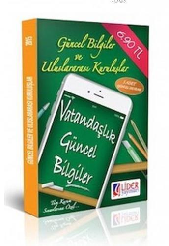 KPSS Vatandaşlık Güncel Bilgiler ve Uluslararası Kuruluşlar 2015