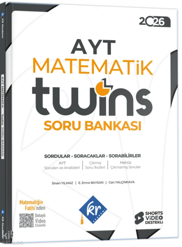KR Akademi  2026 AYT Twins Matematik Soru Bankası