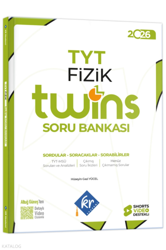 KR Akademi 2026 TYT Twins Fizik Soru Bankası