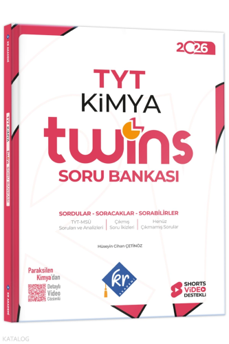 KR Akademi 2026 TYT Twins Kimya Soru Bankası
