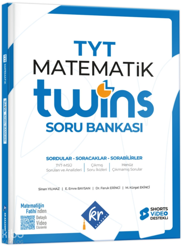 KR Akademi  ﻿ 2027 TYT Twins Matematik Soru Bankası