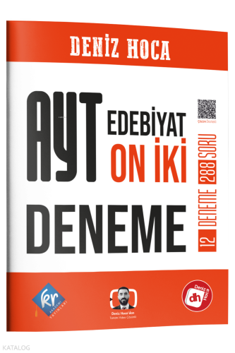 KR Akademi Deniz Hoca AYT Edebiyat 12 Deneme
