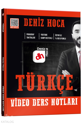 KR Akademi Deniz Hoca Tüm Sınavlar İçin Türkçe Video Ders Kitabı