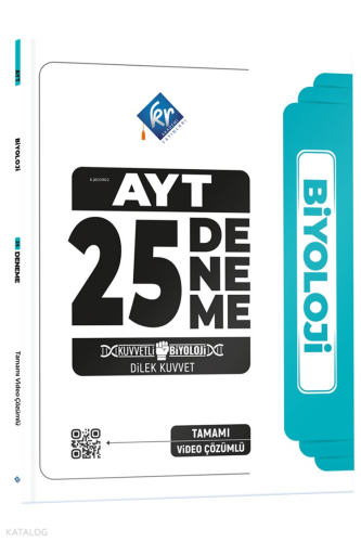 Kr Akademi Dilek Hoca Kuvvetli Biyoloji AYT Biyoloji Video Çözümlü 25 