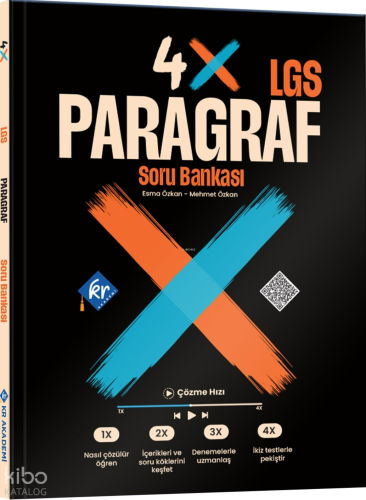 KR Akademi LGS 4X Paragraf Soru Bankası