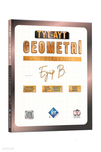 KR Akademi Yayınları 2025 TYT AYT Geometri Video Ders Kitabı