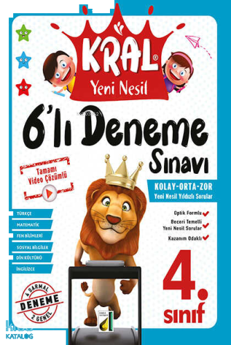 Kral Yeni Nesil 6’lı Deneme Sınavı (4. Sınıf)
