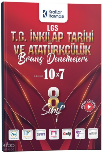 Krallar Karması 8. Sınıf LGS T.C. İnkılap Tarihi ve Atatürkçülük 10 x 