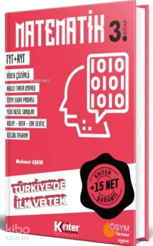 Kriter Akademi TYT AYT 5 Net Garantili Matematik 3