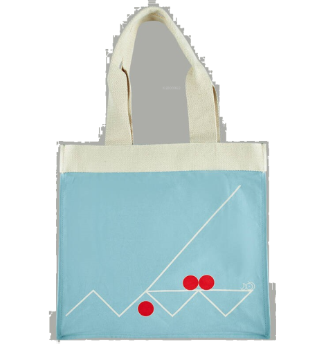 Kûfi Mücerret “Mavi Ketebe” Çanta