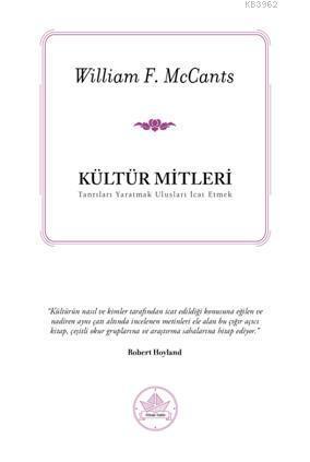 Kültür Mitleri; Tanrıları Yaratmak Ulusları İcat Etmek