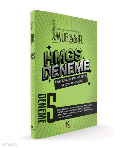 Kuram Kitap Müessir HMGS Çözümlü 5 Deneme