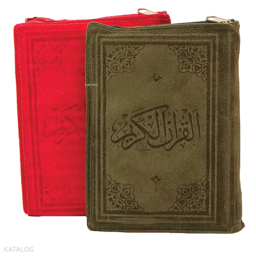 Kur'an-ı Kerim (Cep Boy - Kadife Kılıflı - Yeşil)