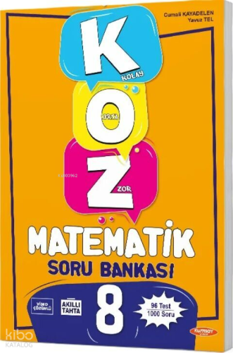 Kurmay ELT 8. Sınıf Matematik KOZ Soru Bankası