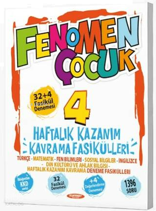Kurmay Yayınları Fenomen Çocuk 4. Sınıf Haftalık Kazanım Fasikülleri