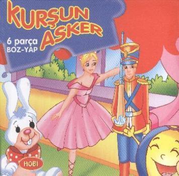 Kurşun Asker 6 Parça Boz Yap