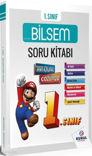 Kurul Yayıncılık 2026 1.Sınıf Bilsem Çözümlü Soru Kitabı