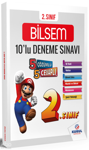 Kurul Yayıncılık 2026 2.Sınıf Bilsem 10'lu Deneme Seti