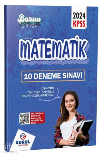 Kurul Yayıncılık KPSS Başucu Serisi Matematik Çözümlü 10 Deneme Sınavı