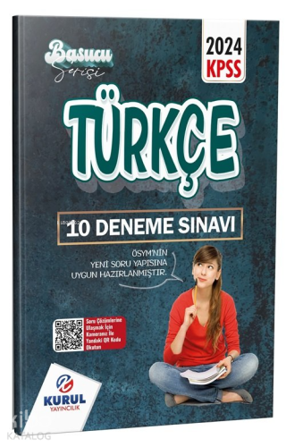 Kurul Yayıncılık KPSS Başucu Serisi Türkçe Çözümlü 10 Deneme Sınavı