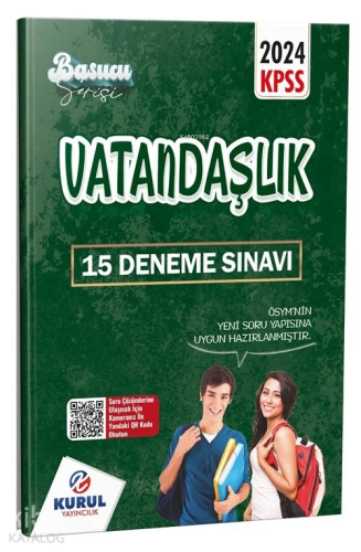 Kurul Yayıncılık KPSS Başucu Serisi Vatandaşlık Çözümlü 15 Deneme Sına