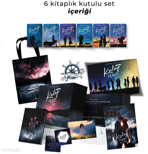 Kutup Yıldızı Serisi (6 Kitaplık Hediyeli Kutu - Ciltli)