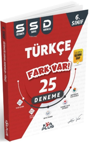 KVA Yayınları 6. Sınıf Türkçe Fark Var 25 Deneme