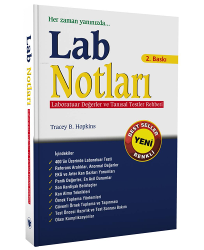 Lab Notları, Laboratuar Değerler ve Tanısal Testler Rehberi