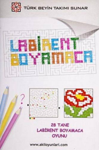 Labirent Boyamaca Renkli