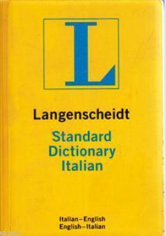 Langenscheidt Standard Dictionary Italian
