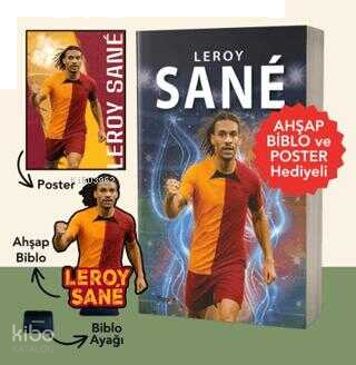 Leroy Sane - Ahşap Biblo ve Poster Hediyeli